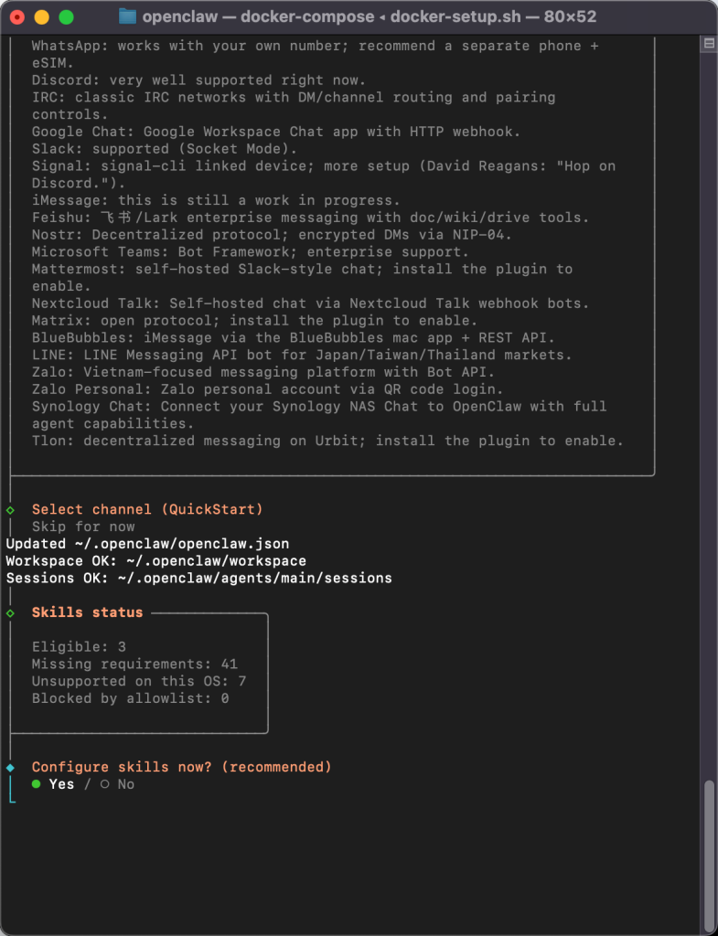 图片[21]-Mac 电脑使用 Docker 部署 OpenClaw 保姆级教程-爱玩爱折腾