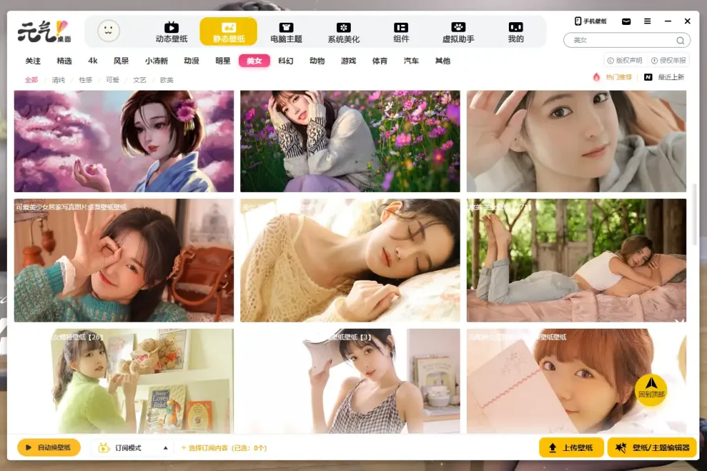 图片[5]-[ 原创开发 ] 元气桌面壁纸免会员解锁工具-爱玩博客