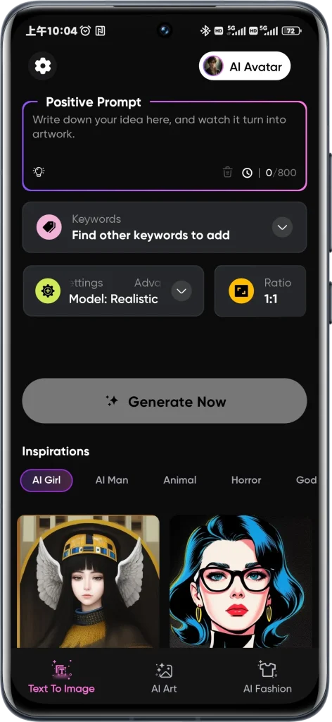 图片[4]-[ Android ] Artimind免费且不限次数的AI绘画软件-爱玩博客